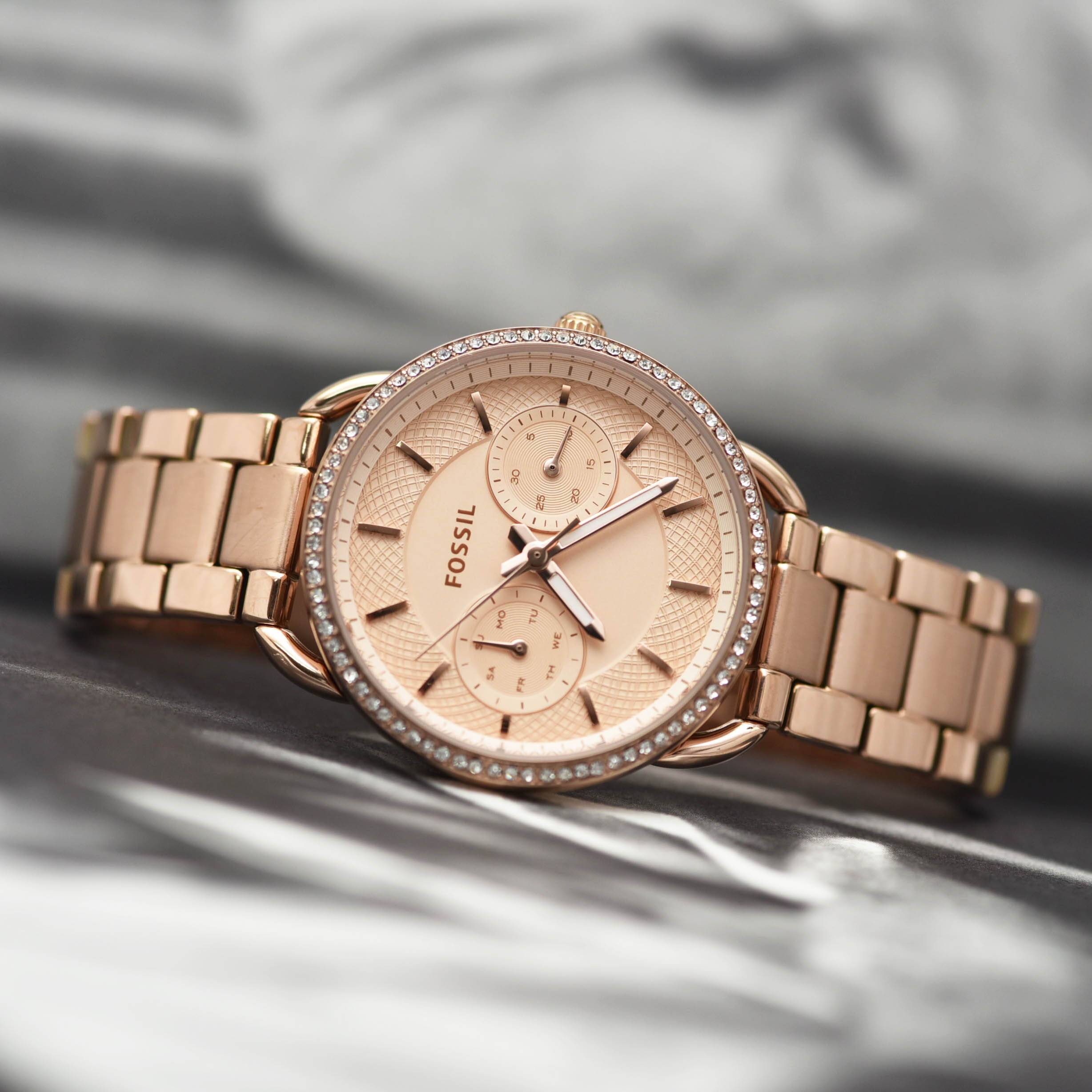 FOSSIL TAILOR ROSEGOLD ES4264 Watch Library Manila