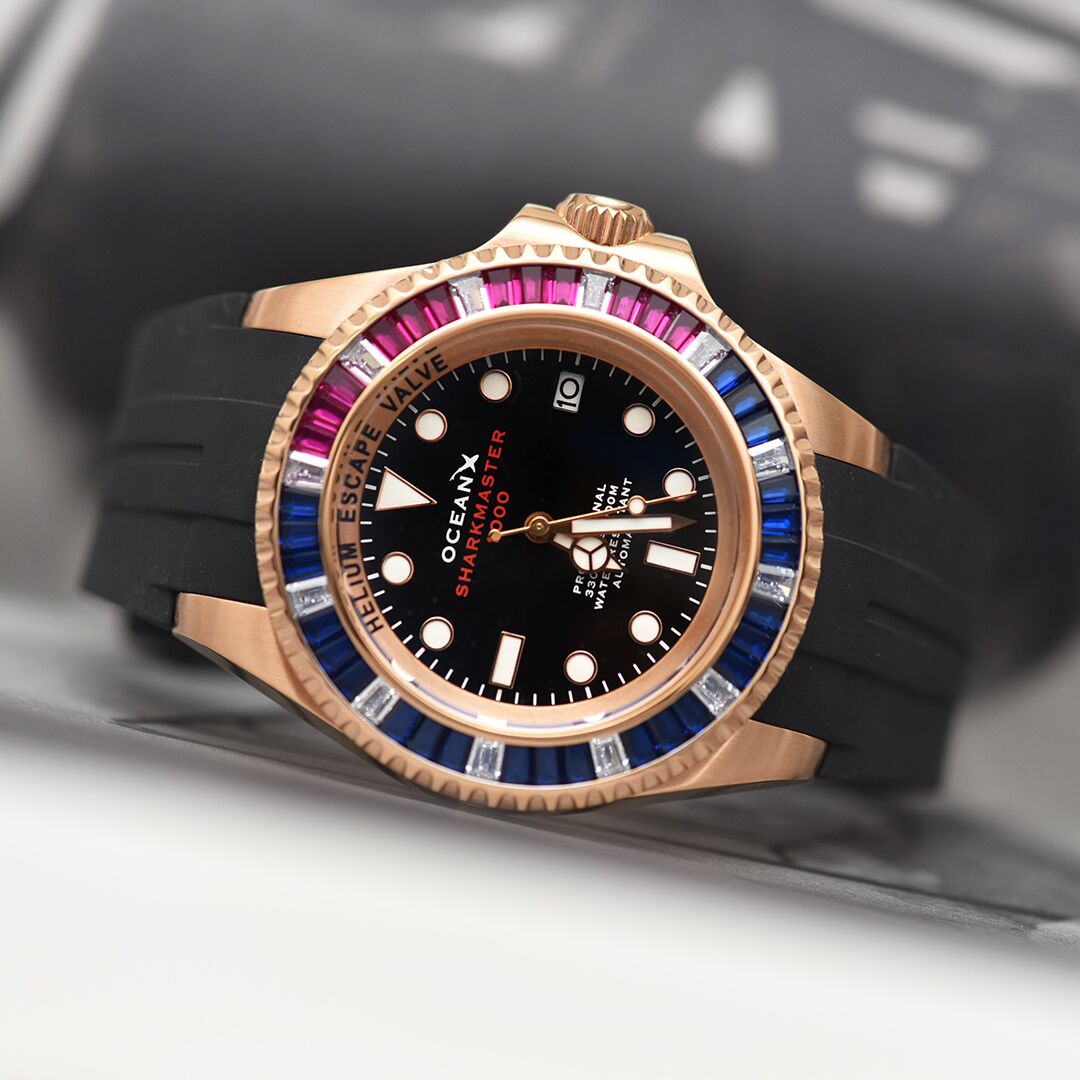 SMS1080 (DISCONTINUED) - SHARKMASTER 1000 44mm (automatic) - COLLECTION - Ocean  X Watch