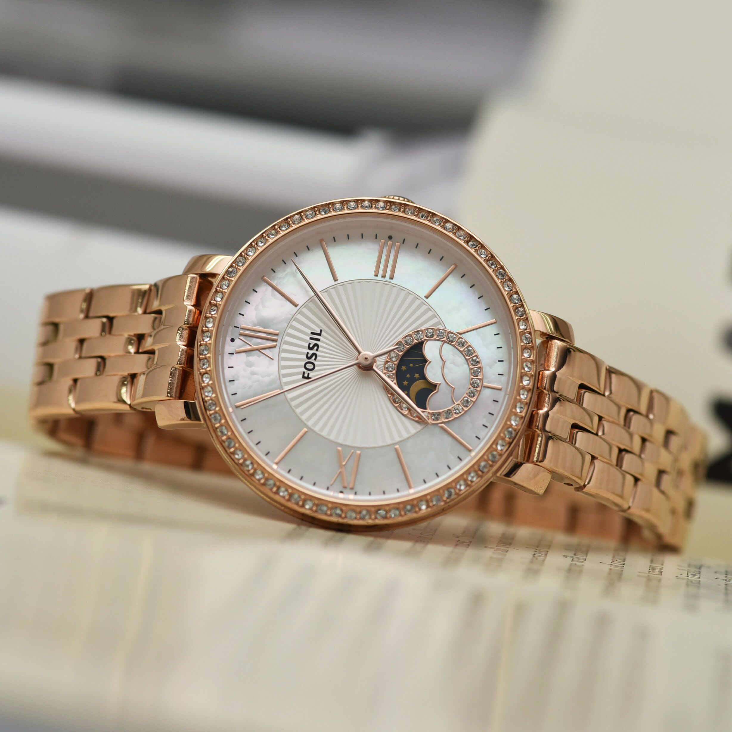 FOSSIL JACQUELINE ROSEGOLD ES5165 – Watch Library Manila